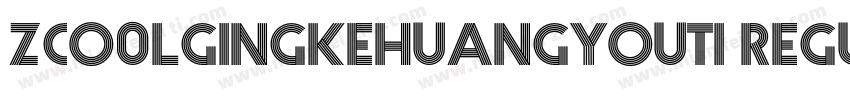 zco0lgingkehuangyouti Regular字体转换